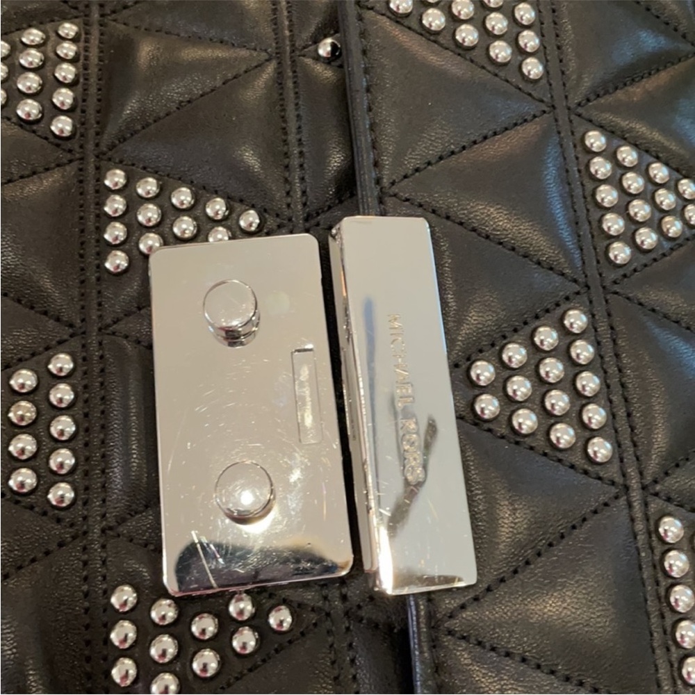 Michael Kors Sloan Studded Crossbody Shoulder Bag - Picture 5 of 11